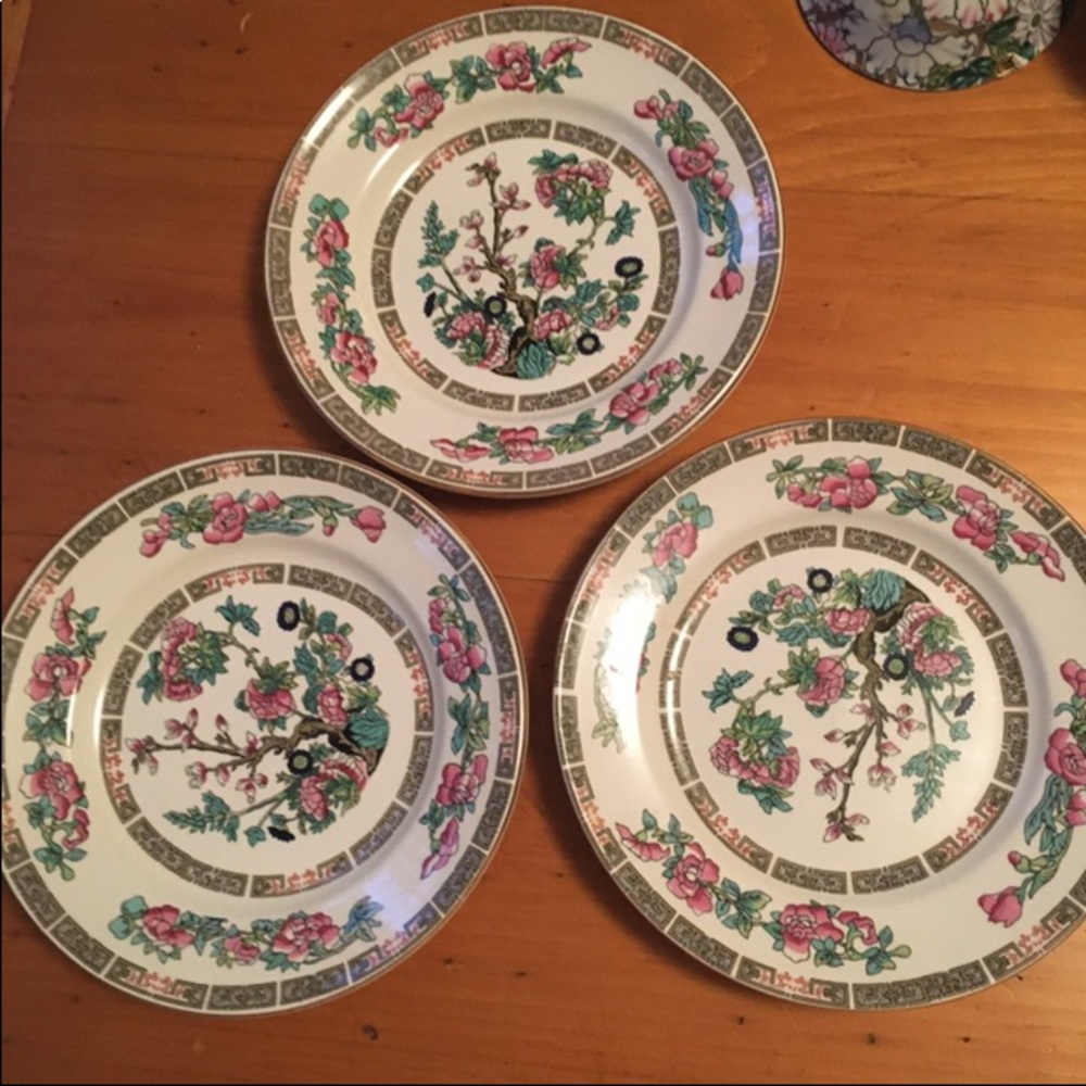 Sampson bridgwood ironstone plates